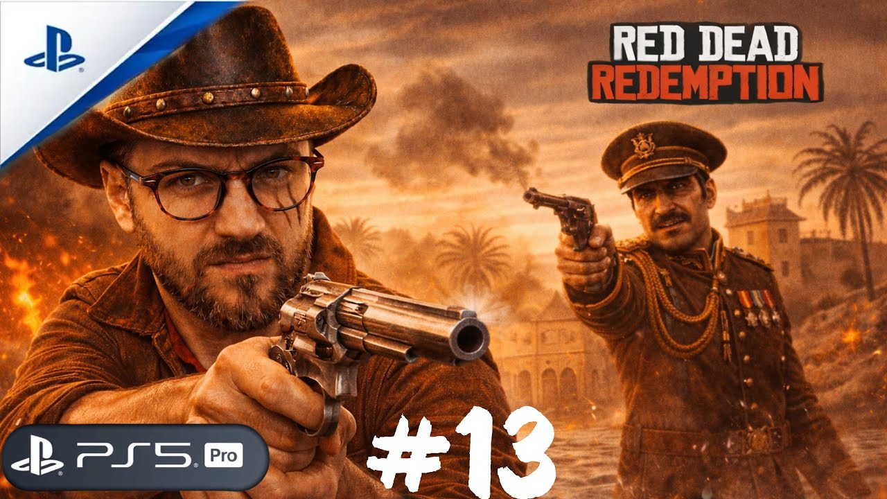 Red Dead Redemption #13/ Капитан Де Санта/PS5PRO/13 серия