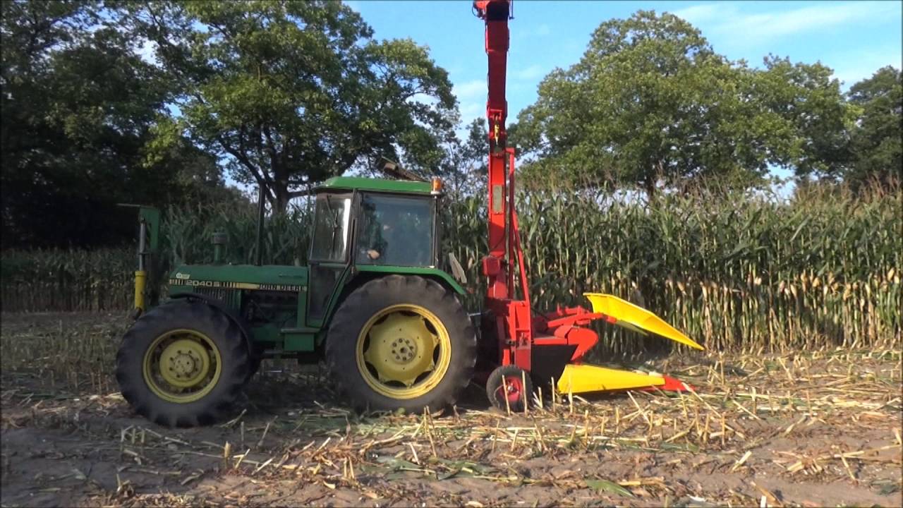 Maishakselen met oude hakselaars in Markelo (deel 2)      Oldtimer maish&auml;ckseln / chopping maize