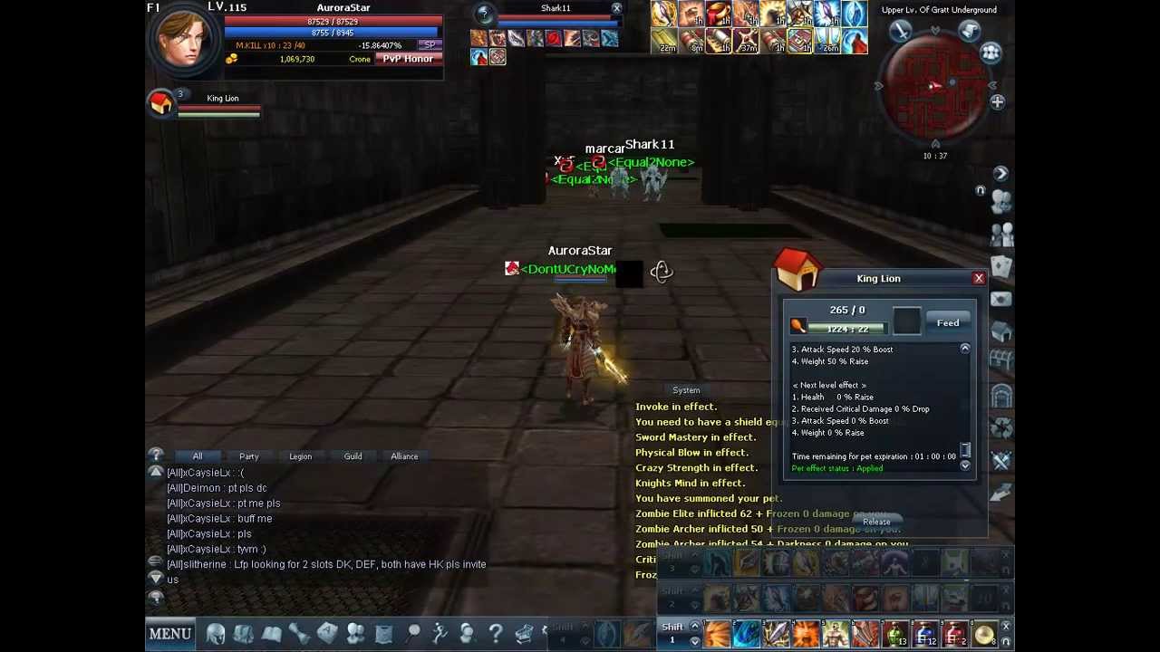 AuroraStar Str Guardian rohan pvp