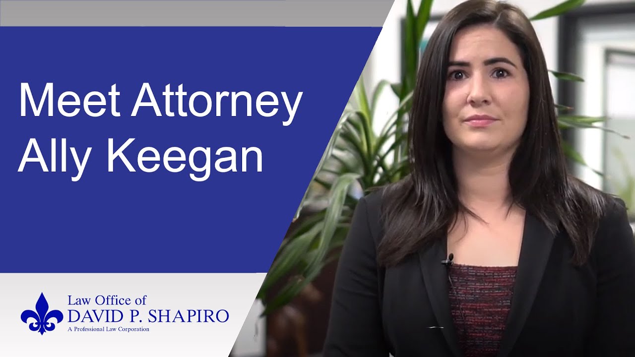 Meet San Diego Criminal Attorney Ally Keegan | Law Office of David P. Shapiro