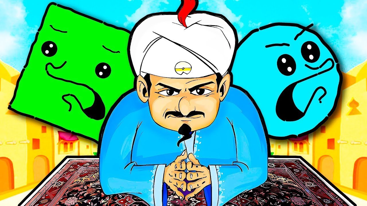 AKINATOR vs CUADRADITO Y CIRCULITO
