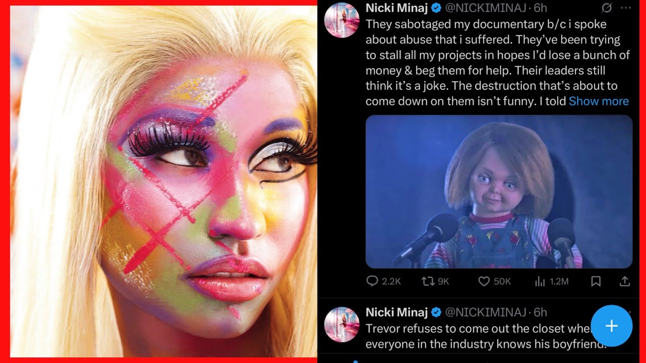 Nicki Minaj Tweets Shocking Claims About What Celebrities Do for Power in Hollywood 
