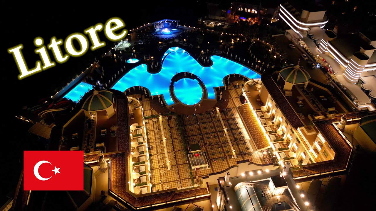 Litore Resort Hotel & Spa ⭐️⭐️⭐️⭐️⭐️ Okurcalar - drone video 4K - Turkey - Riwiera Turecka