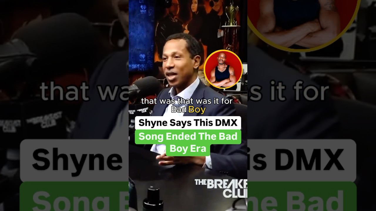 Shyne Says This DMX Song Ended The Bad Boy Era