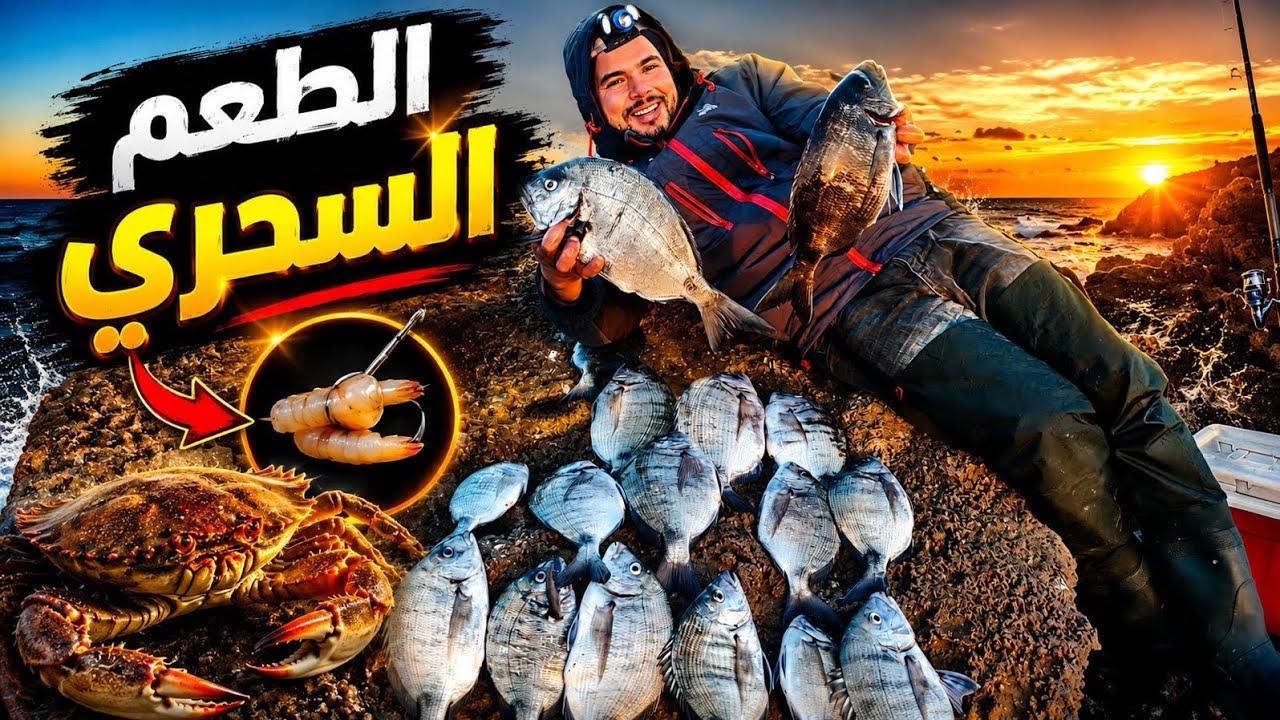 الطعم السحري يفعلها مرة اخرى +14كلغ من اسماك الشرغو في مدة وجيزة ، اكتشفوا الطريقة مع الرايس سيمو♥️🎣