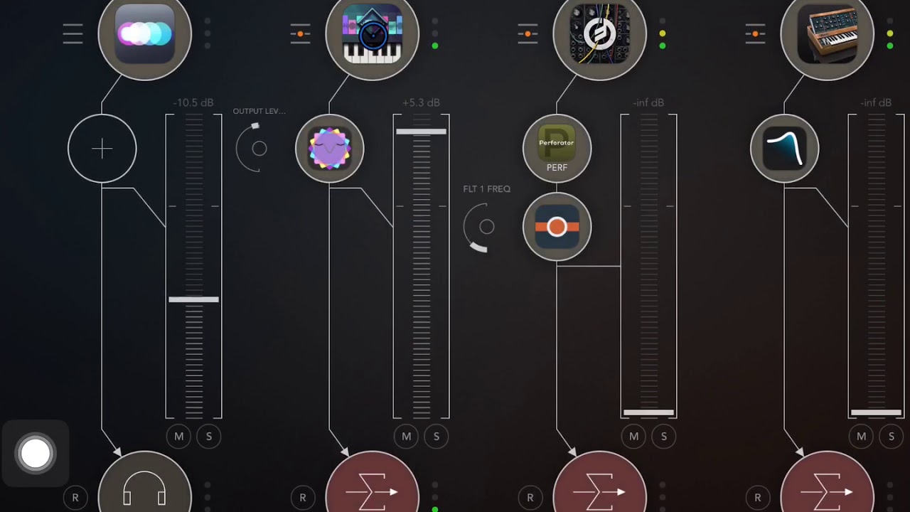Apps ChordPolyPad  GyroVibe Perforator Filterstation2 Bleassfilter HQ (iPad5 - Z&eacute; Os&oacute;rio)