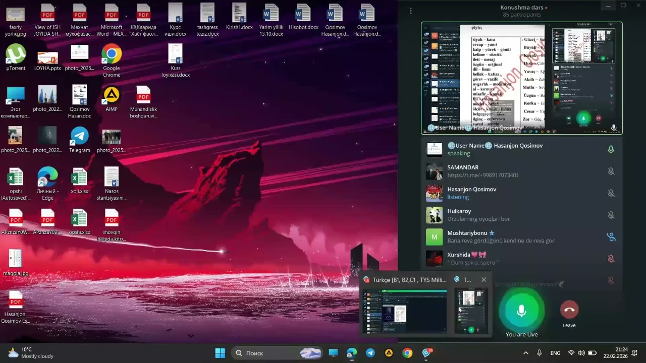 #Turk tili konushma  934251930. https://hasanjonqosimov--qosimovhasanjon.replit.app