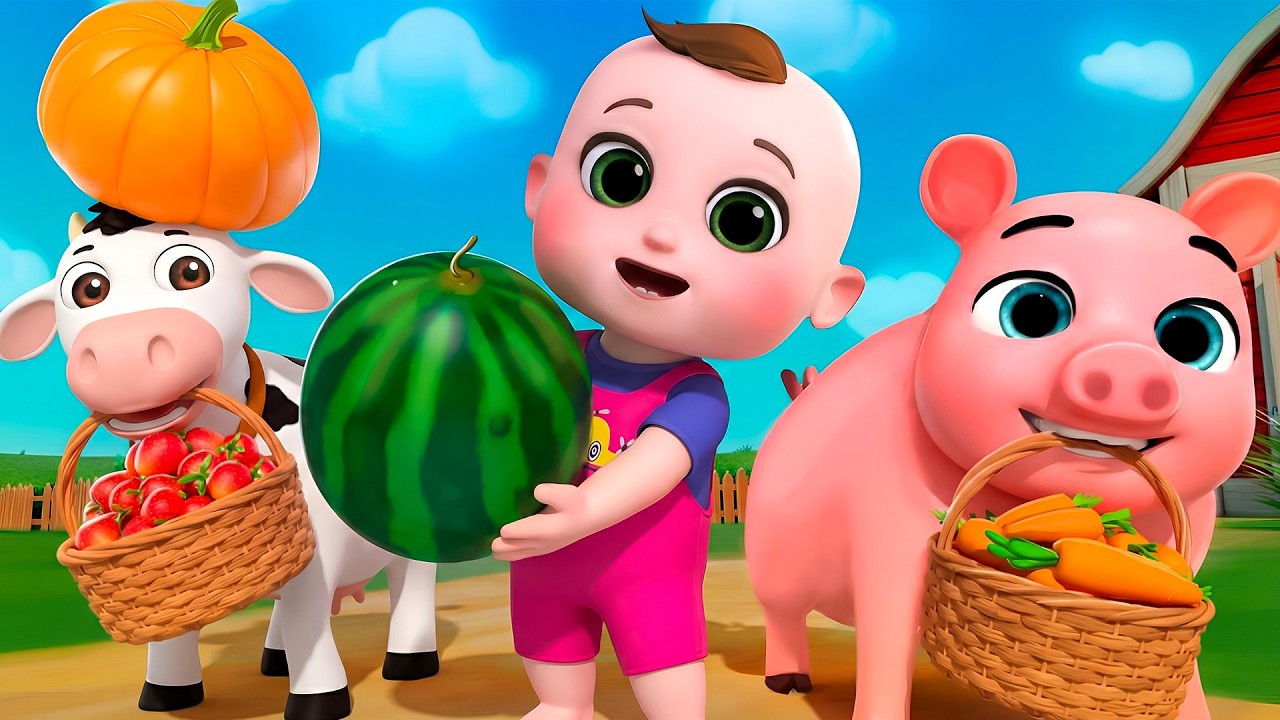 Old Macdonald Had a Farm | Animal Farm Song | More Nursery Rhymes For Kids | Baby Songs