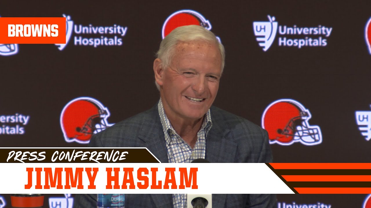 Jimmy Haslam discusses plan for head coach, general manager searches