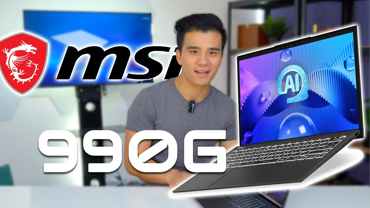 Самый лёгкий ноутбук из всех, что я использовал! MSI Prestige 13 AI Evo OLED