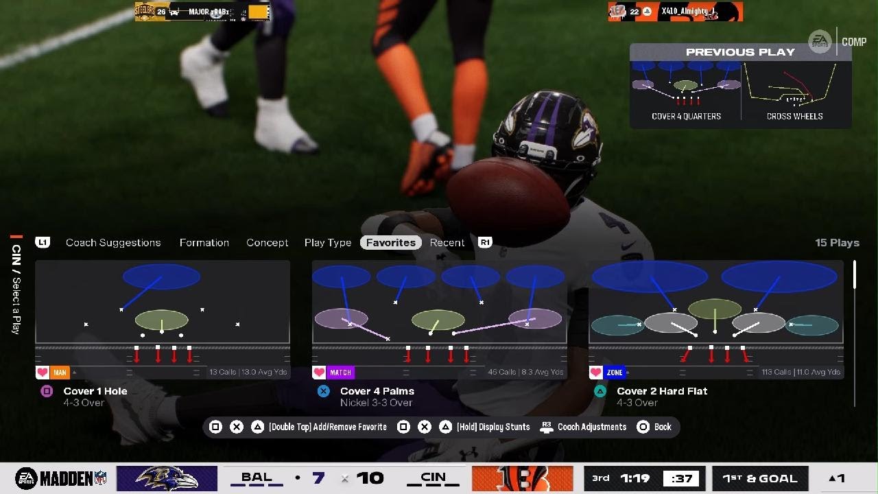 Madden NFL 26 Ranked Gw drive