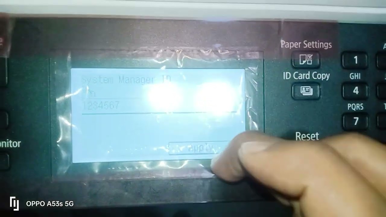 canon ir2224n machine system management setting and scan to folder 🎁🎁🎁