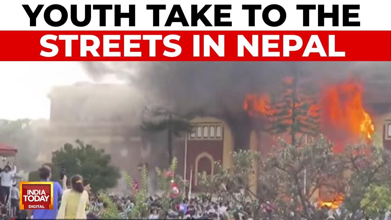 Nepal Burning: Youth Defy Curfew, Clash With Army Amidst Historic Protests | India Today
