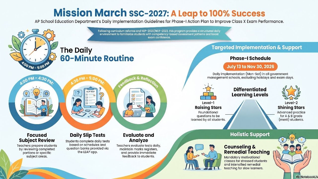 Mission March - 2027 Success Key for SSC STUDENTS 