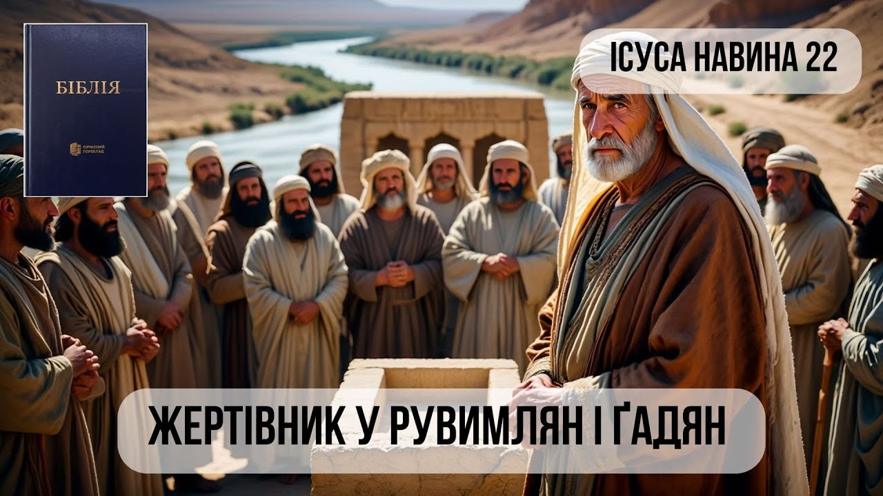 Жертівник у Рувимлян і Ґадян | Книга Ісуса Навина 22 | КСК