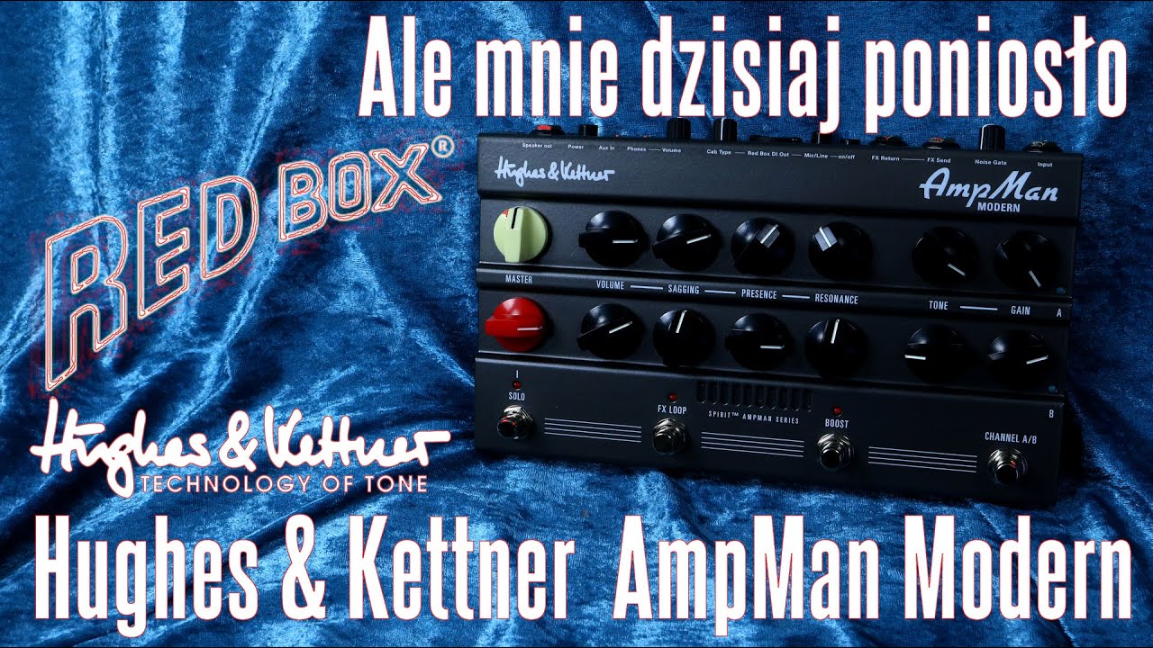 Hughes & Kettner AmpMan Modern - poniosło mnie - FILMIKI O GITARACH