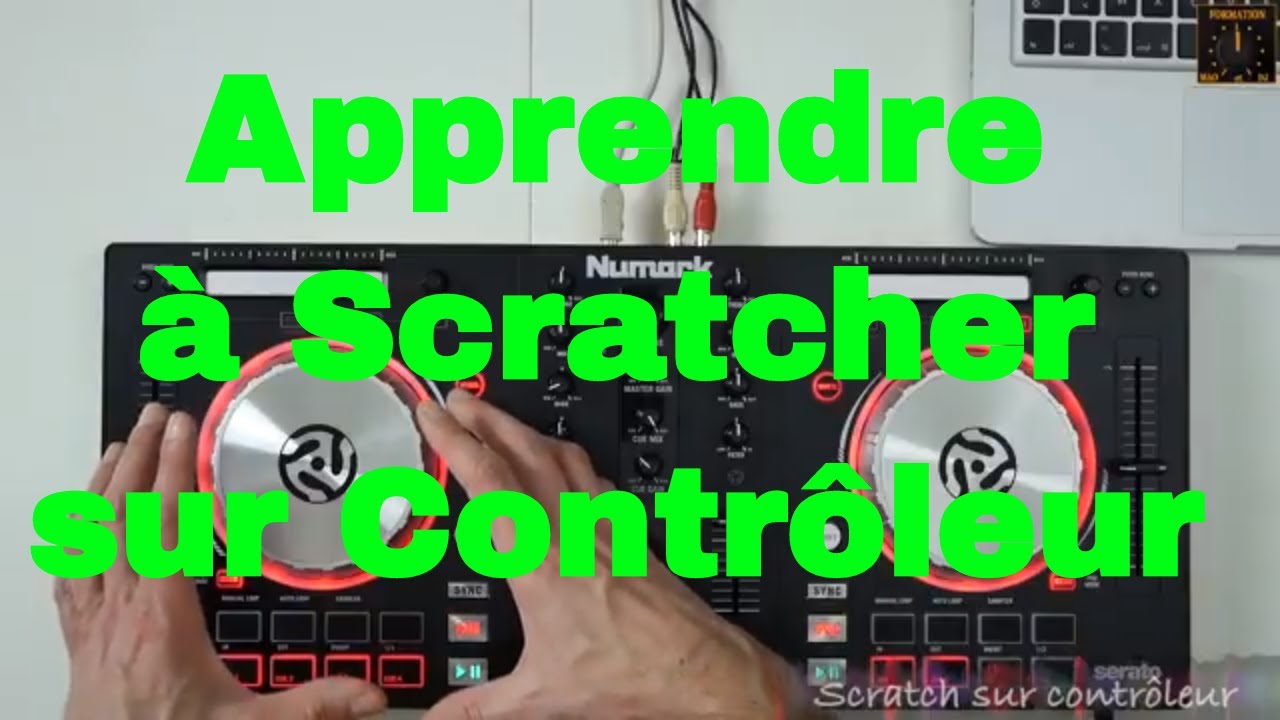 Cours de scratch : Apprendre à scratcher sur contrôleur (Serato DJ Pro Mix tack Pro 3)