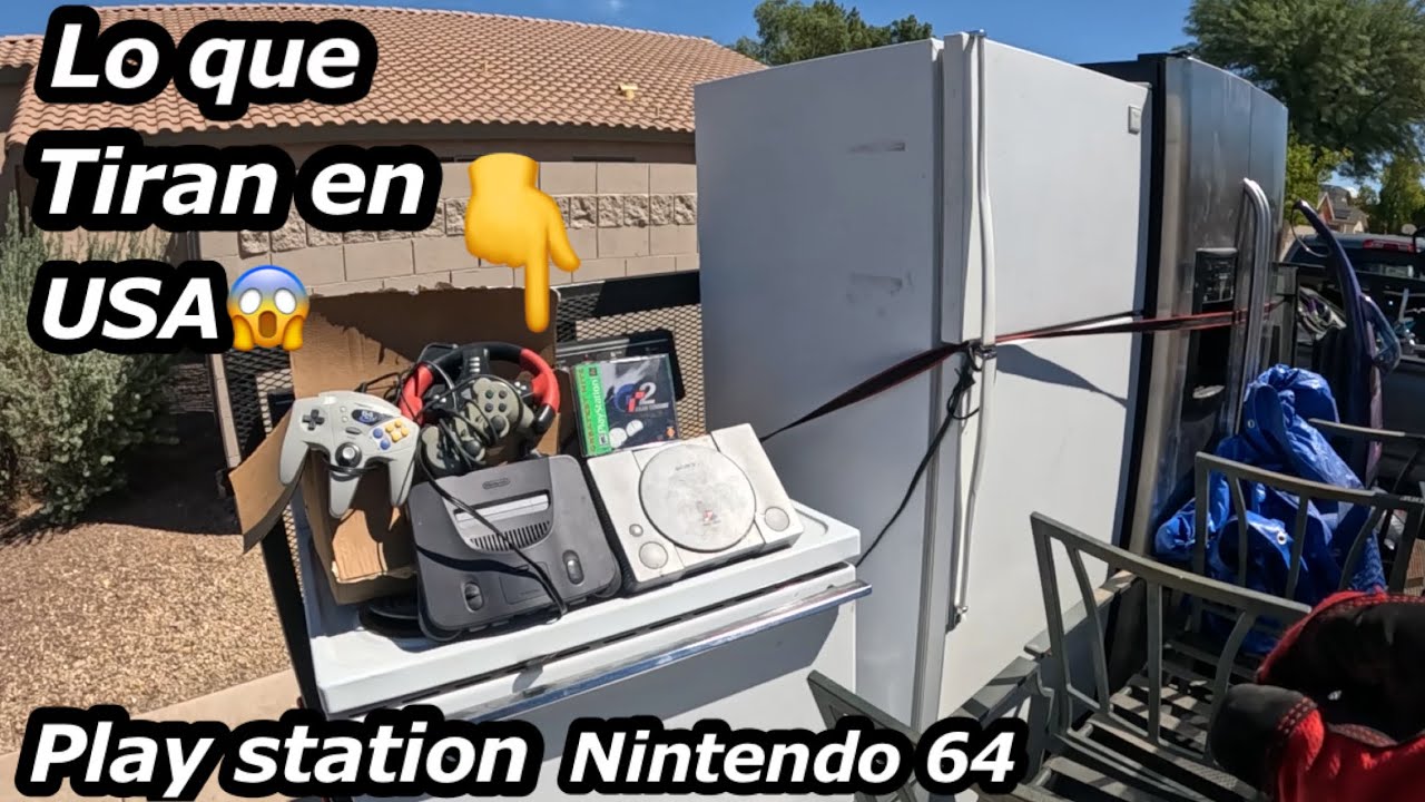 LO QUE TIRAN EN USA😱TIRAN NINTENDO Y play Station. SEÑOR ME REGALA TV 60 pulgadas 