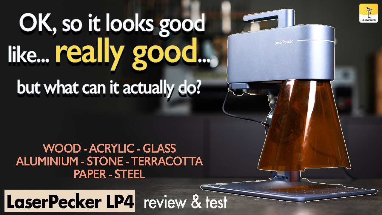 Can a Compact Laser Really Do All This? LaserPecker LP4 Full review and test
