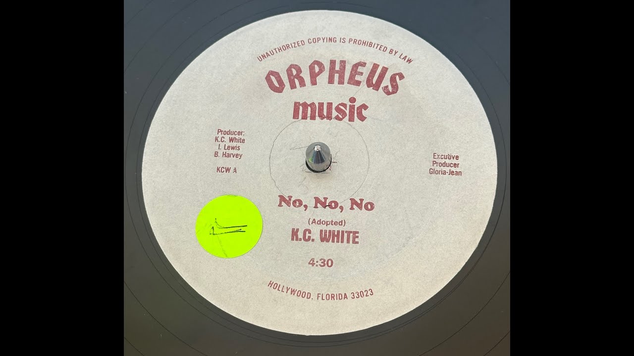 K.C. White - No, No, No