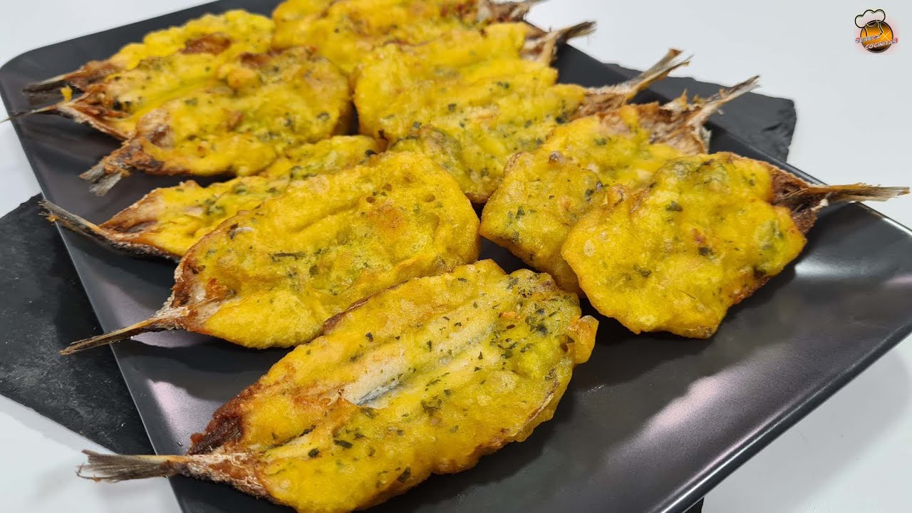 BOQUERONES a la GABARDINA - MUY FACILES Y JUGOSOS