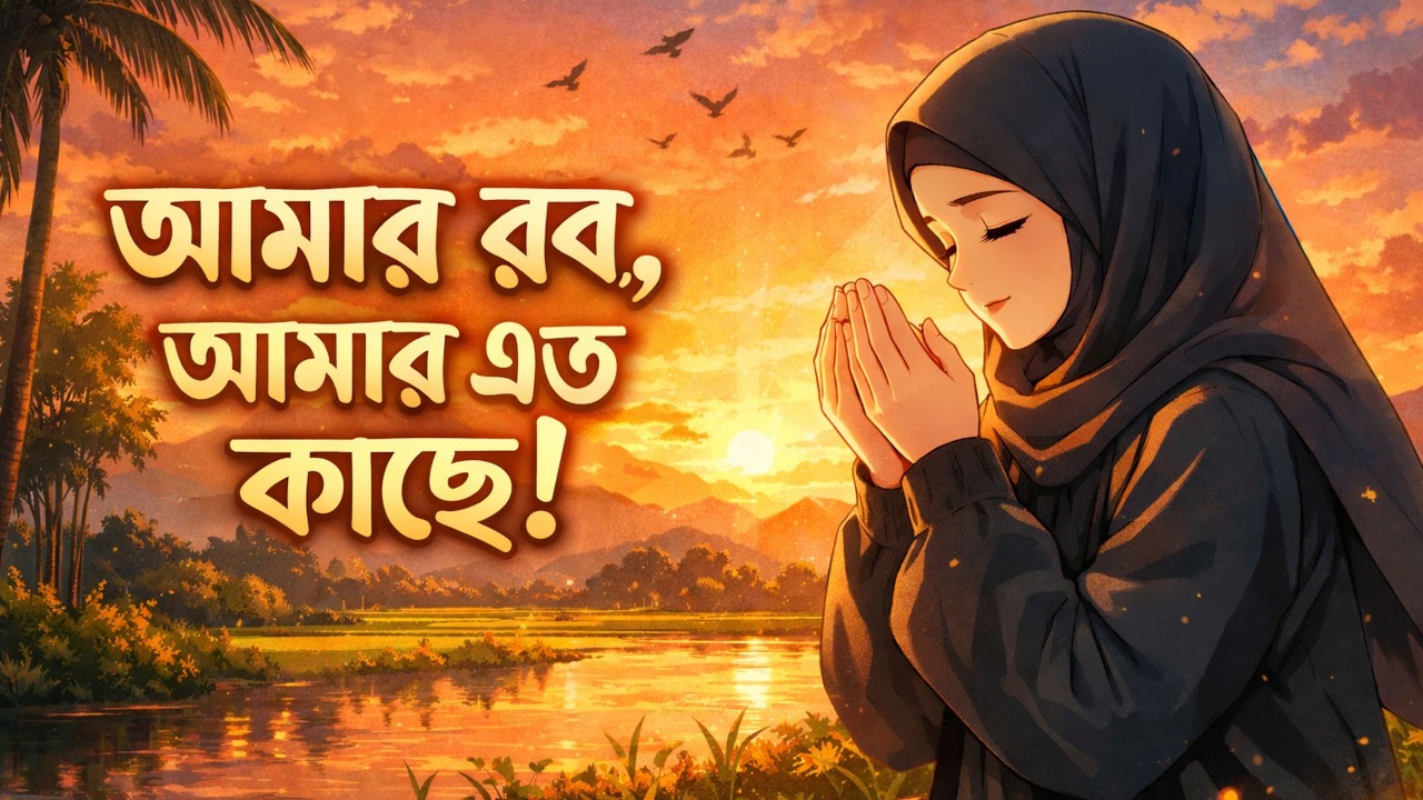 আমার রব, আমার এত কাছে! | Beautiful Bangla Nasheed 2026 | Heart Touching Islamic Song