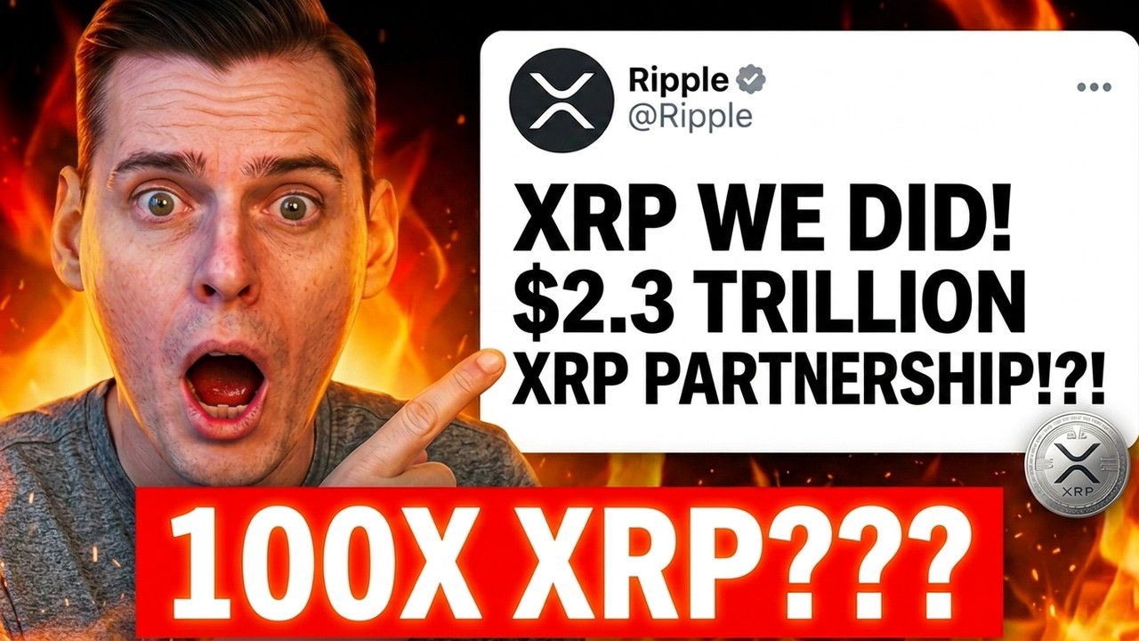XRP ТОЛЬКО ЧТО ЗАКЛЮЧИЛА ОГРОМНУЮ СДЕЛКУ НА $2,3 ТРИЛЛИОНА!!! (XRP В 100 РАЗ??)