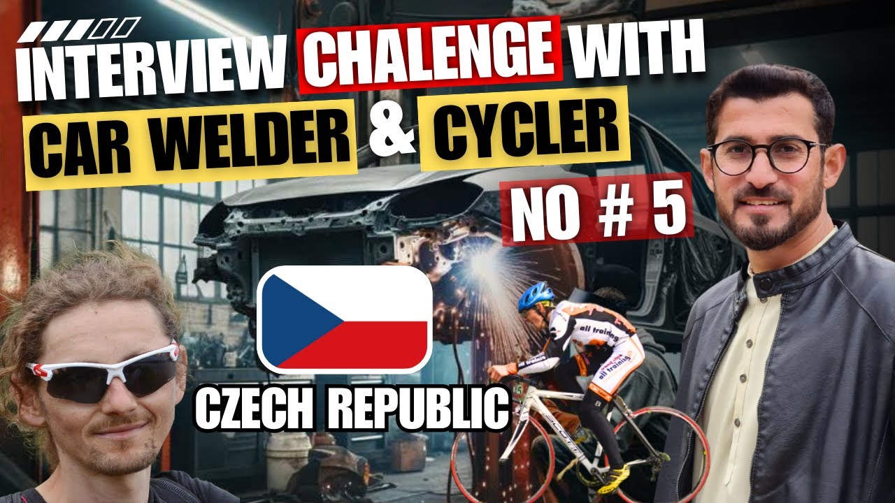4 Types of Welding | 40 Years Lessons As Cyclist | Practice English |  Interview # 6