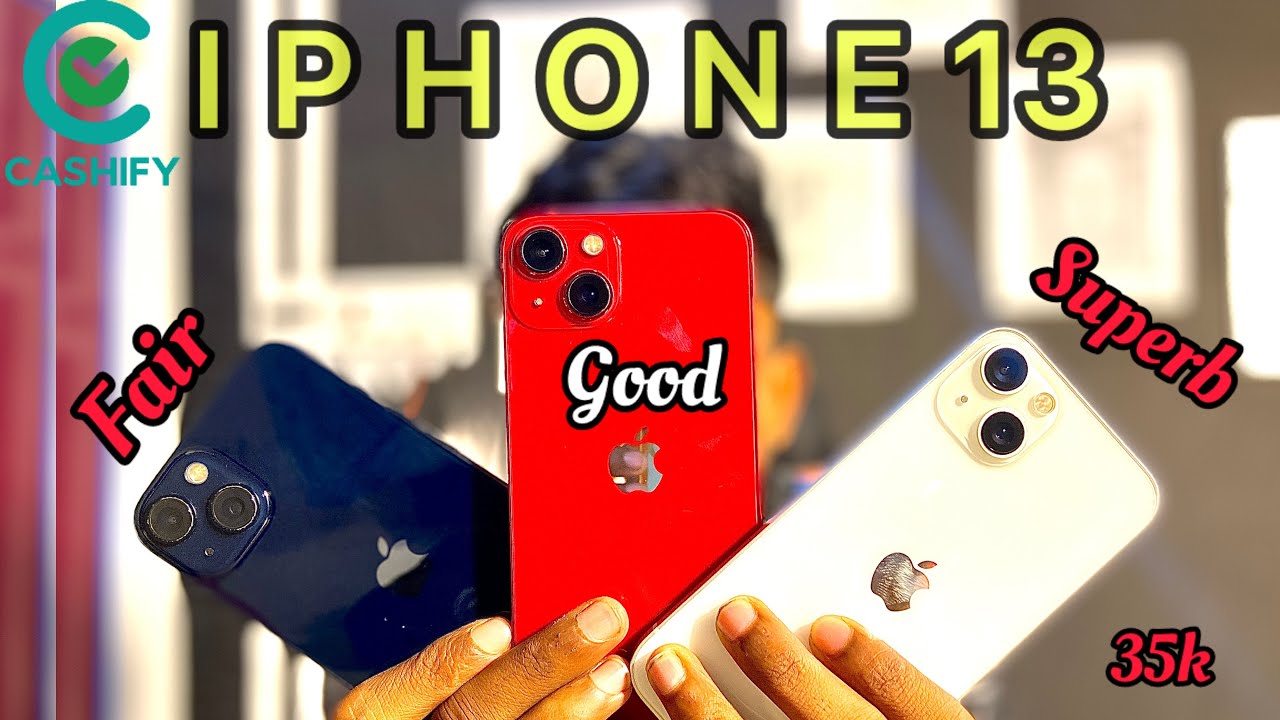 Восстановленный iPhone 13 в удовлетворительном, хорошем, превосходном состоянии от Cashify | Расп...