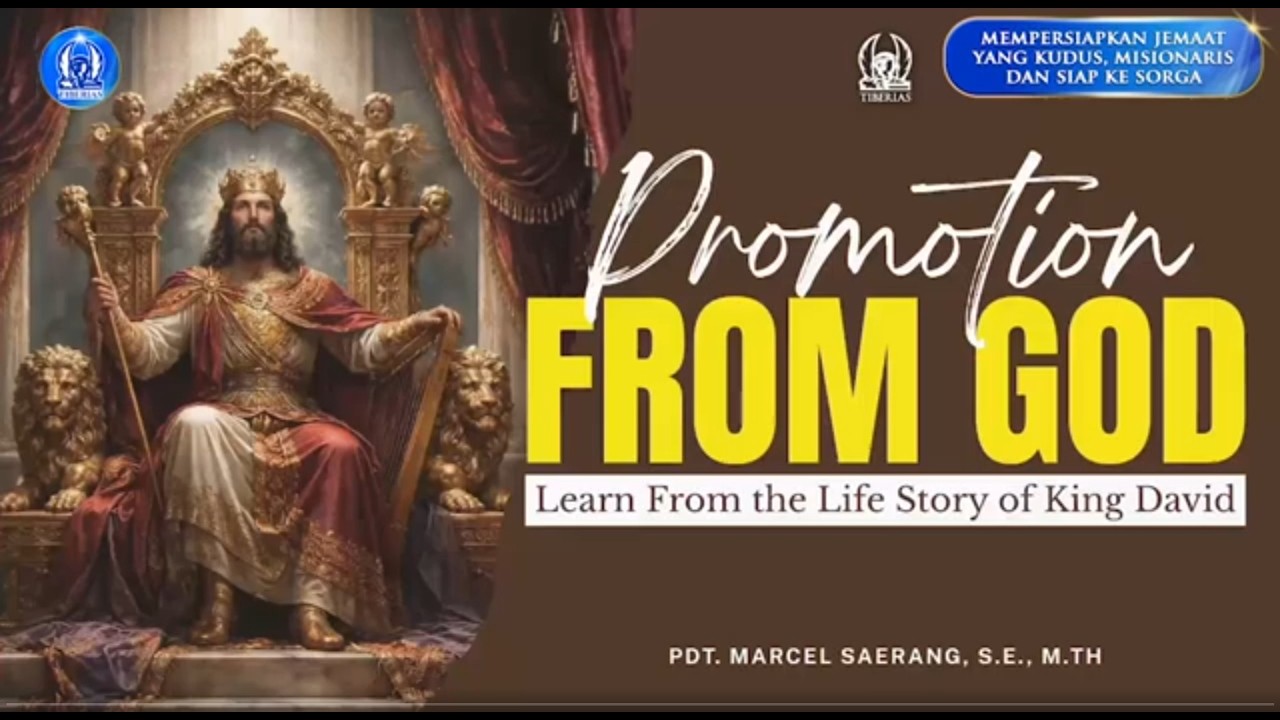 KKR Kaum Muda BOANERGES | Promotion From God | Pdt. Marcel Saerang, S.E., M.Th. | 08022026