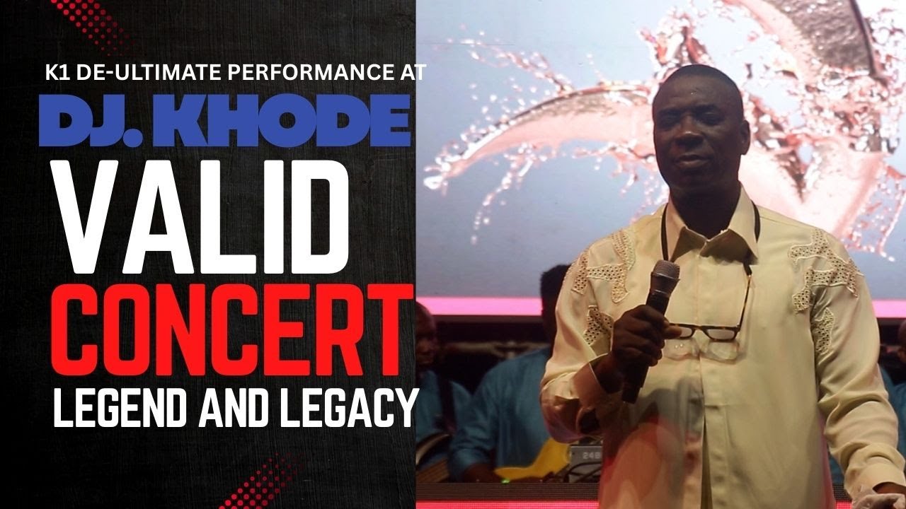 K1 DE ULTIMATE PERFORMANCE AT DJ KHODED VALID CONCERT LEGEND AND LEGACY