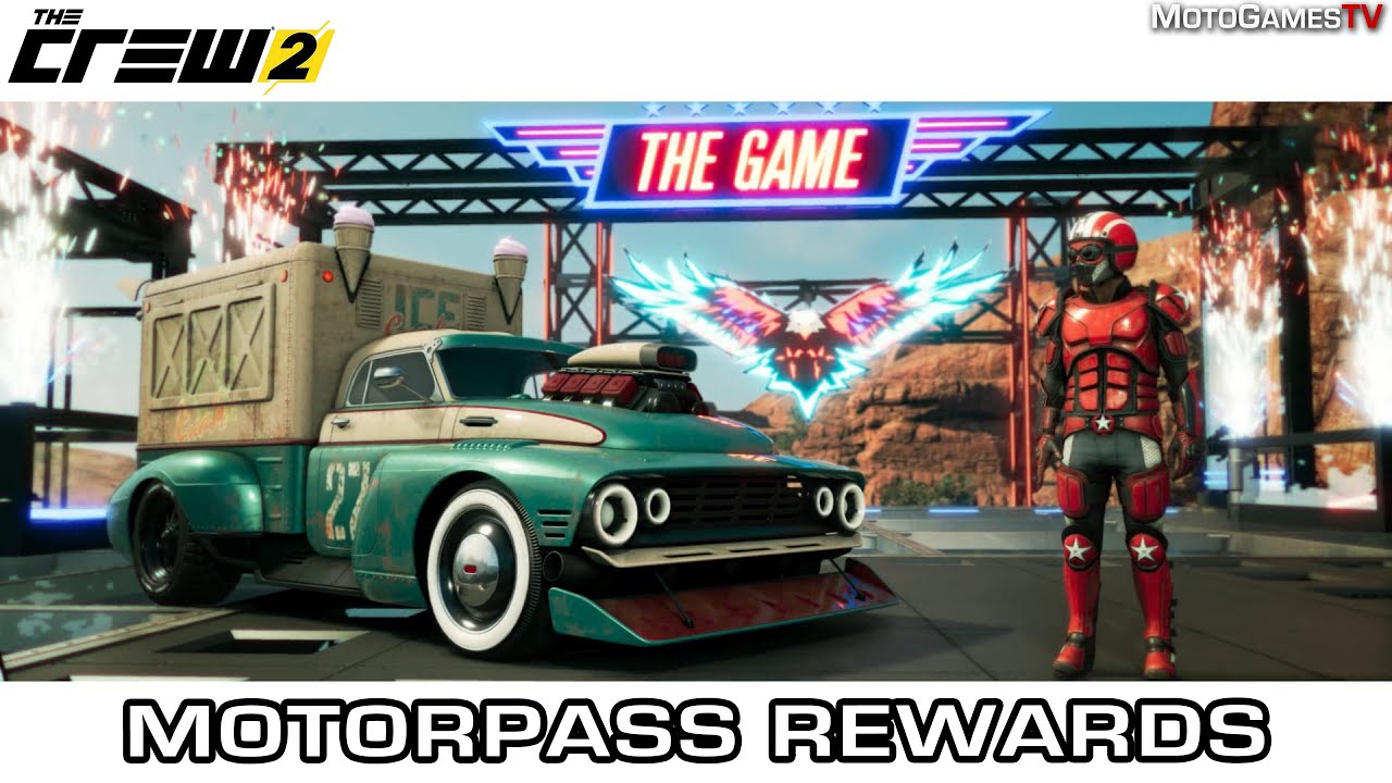 The Crew 2 - Motorpass Intro and All Rewards from Season 2 Episode 2 - The Game