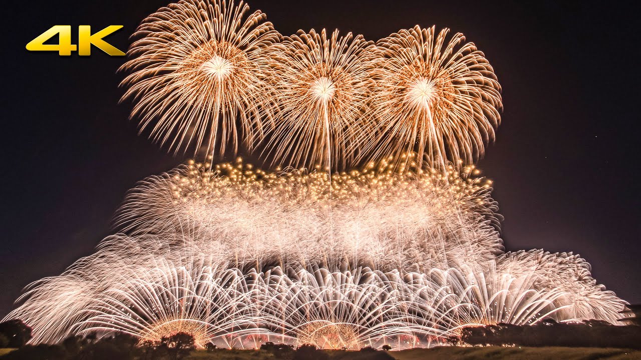 第37回 利根川大花火大会 2024 大迫力の約30,000発！ 全花火プログラム (BMPCC6K / Panasonic S5 + BRAW)