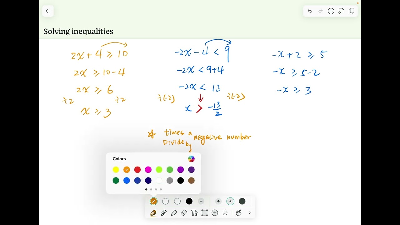 Year9 Maths 2.7.2