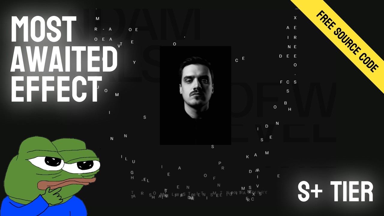 This Text Animation Separates Beginners From Pros