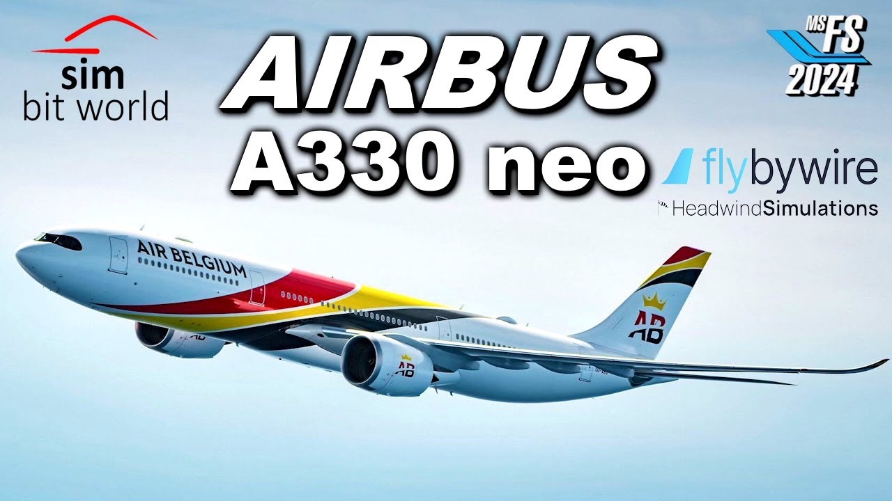 NOWY FREE❗AIRBUS A330-900 neo Headwind w MSFS2024 I SimBitWorld na Ibizę