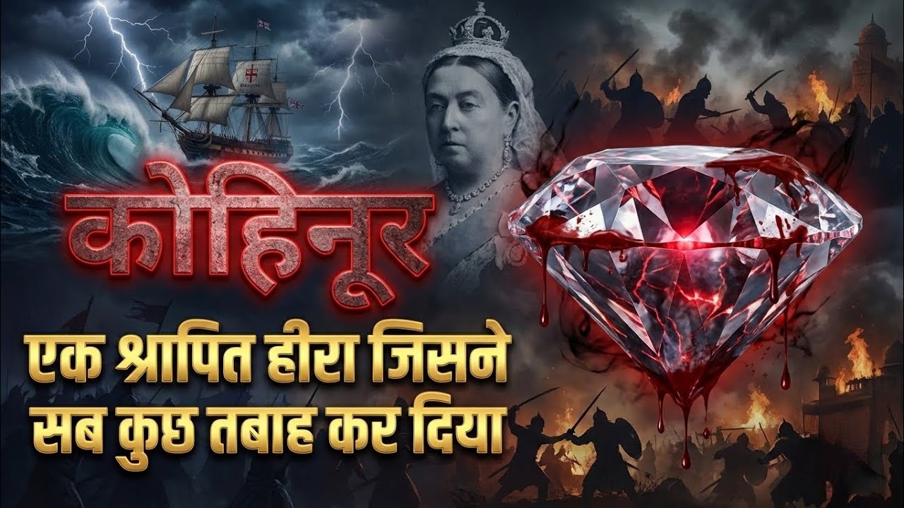 History of the Kohinoor Diamond: From India to the UK | कोहिनूर हीरे को कैसे ले गए थे अंग्रेज ।