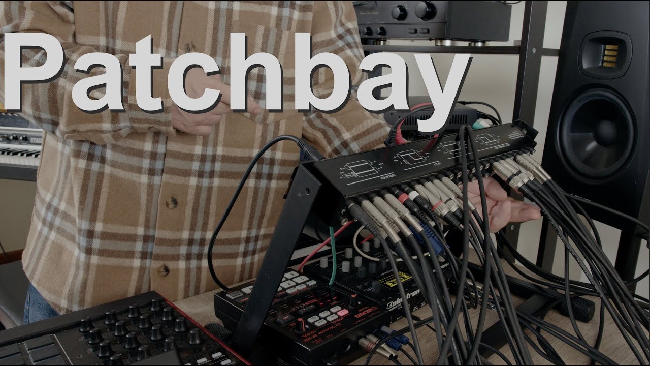 Using a Patchbay for all my samplers mixing and mastering chain