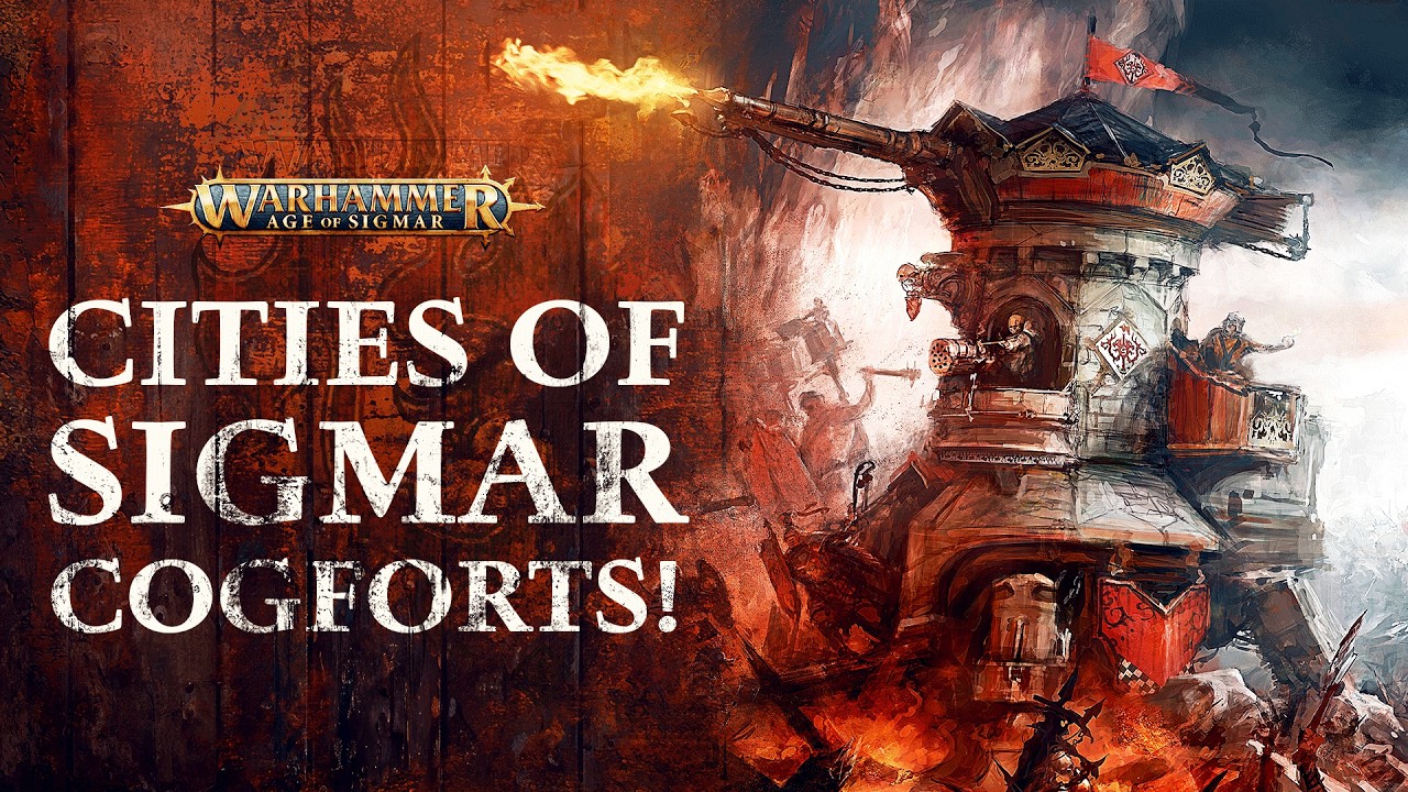COGFORTS MARCH! Massive Cities of Sigmar Reveals &ndash; AdeptiCon Preview 2026 | Warhammer Age of Sigmar