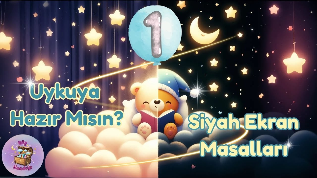 Siyah Ekran Uyku Masalları 1 | Çocuklar İçin Uyku Masalları | Hemen Uyutan Masallar