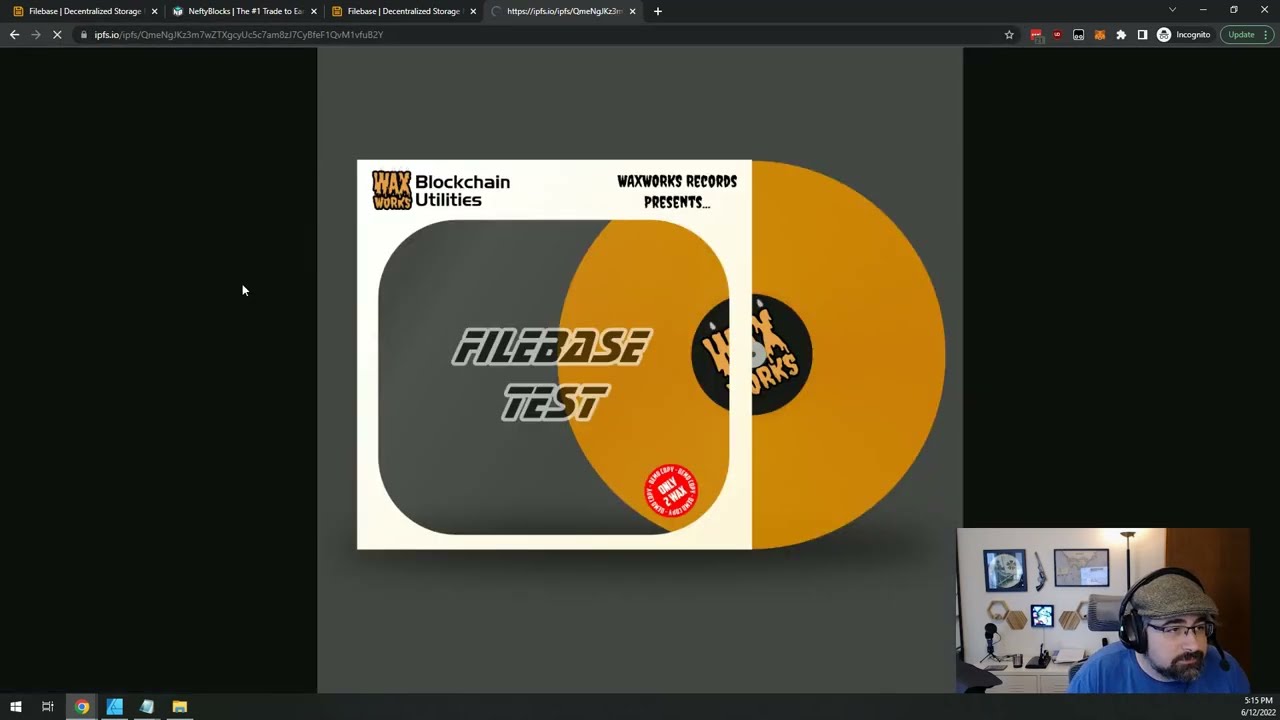 Using Filebase for WAX NFTs