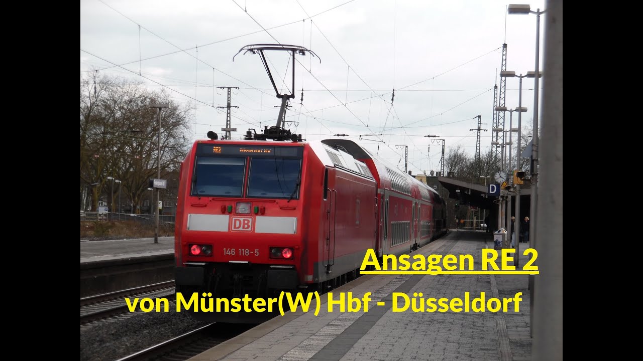 Ansagen aus dem RE 2