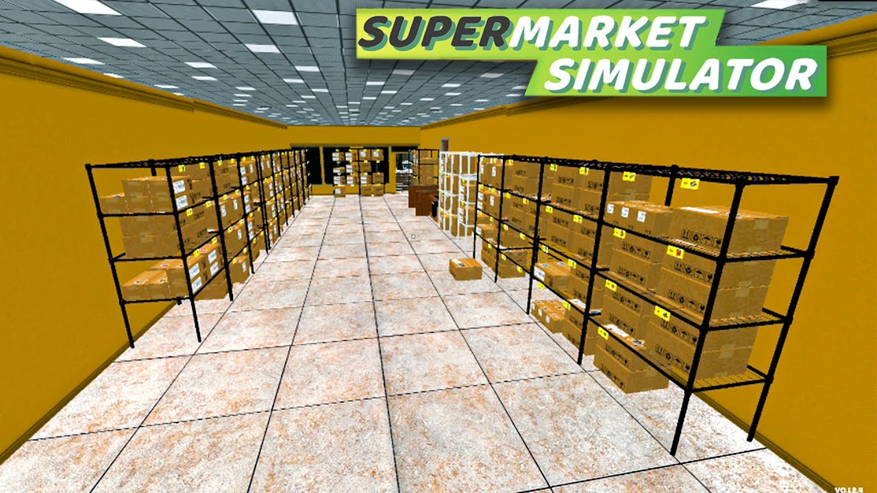 OVO JE NAJVECI MAGACIN - SUPERMARKET SIMULATOR
