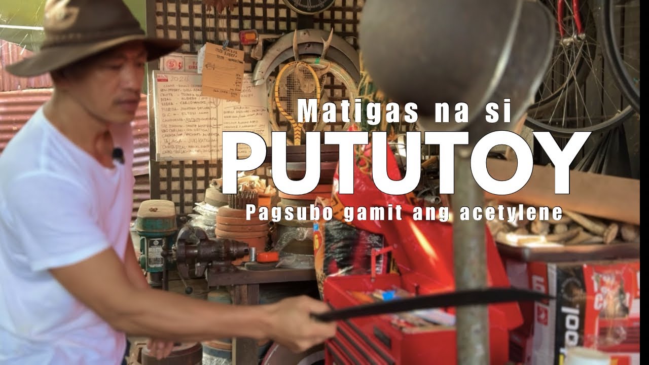 Pagsusubo ng Itak gamit ang Acetylene