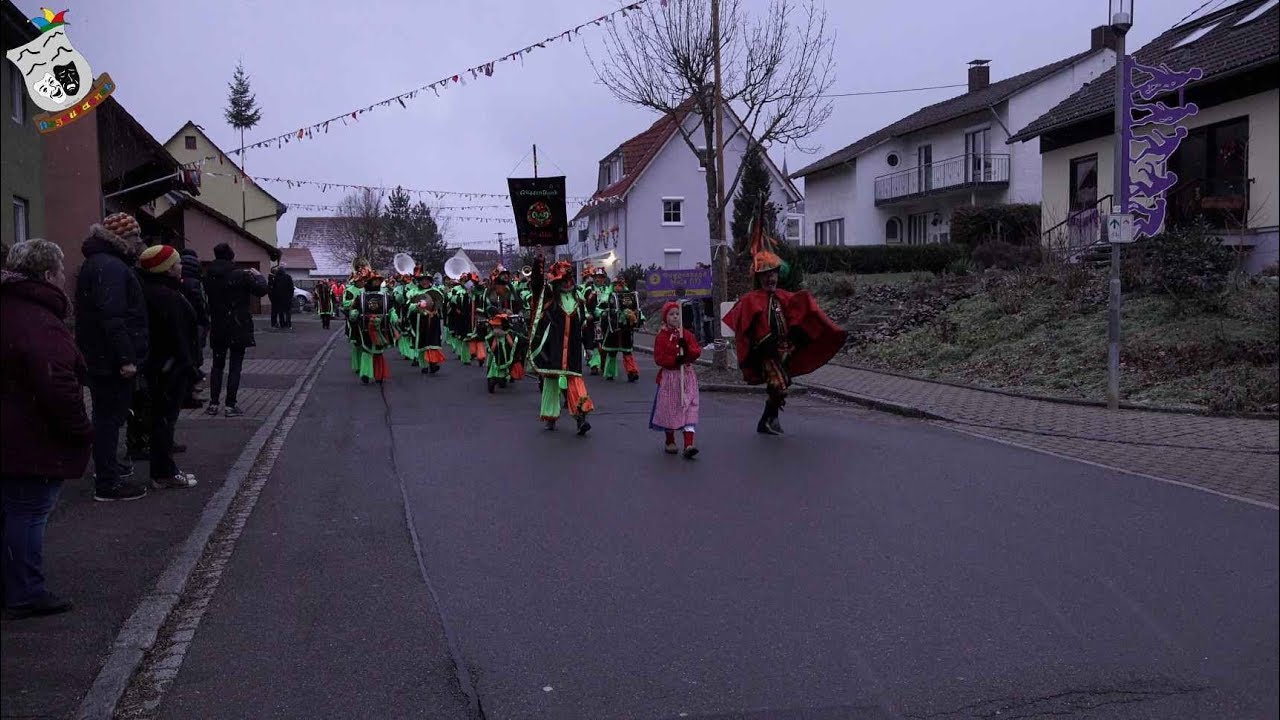35 JAHRE Kaputte 13 Umzug der Guggen 3.02.2018 (4K)