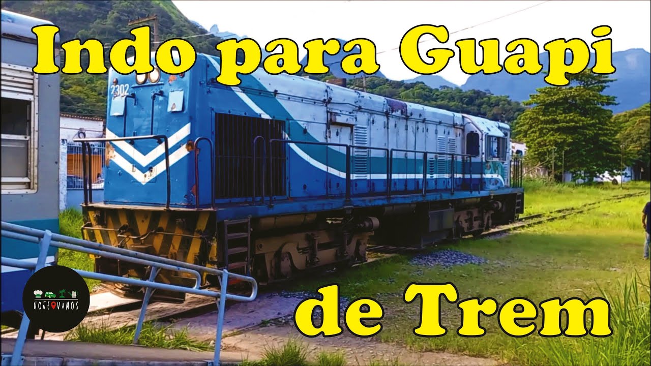 Indo para Guapimirim de Trem - LOCOMOTIVA