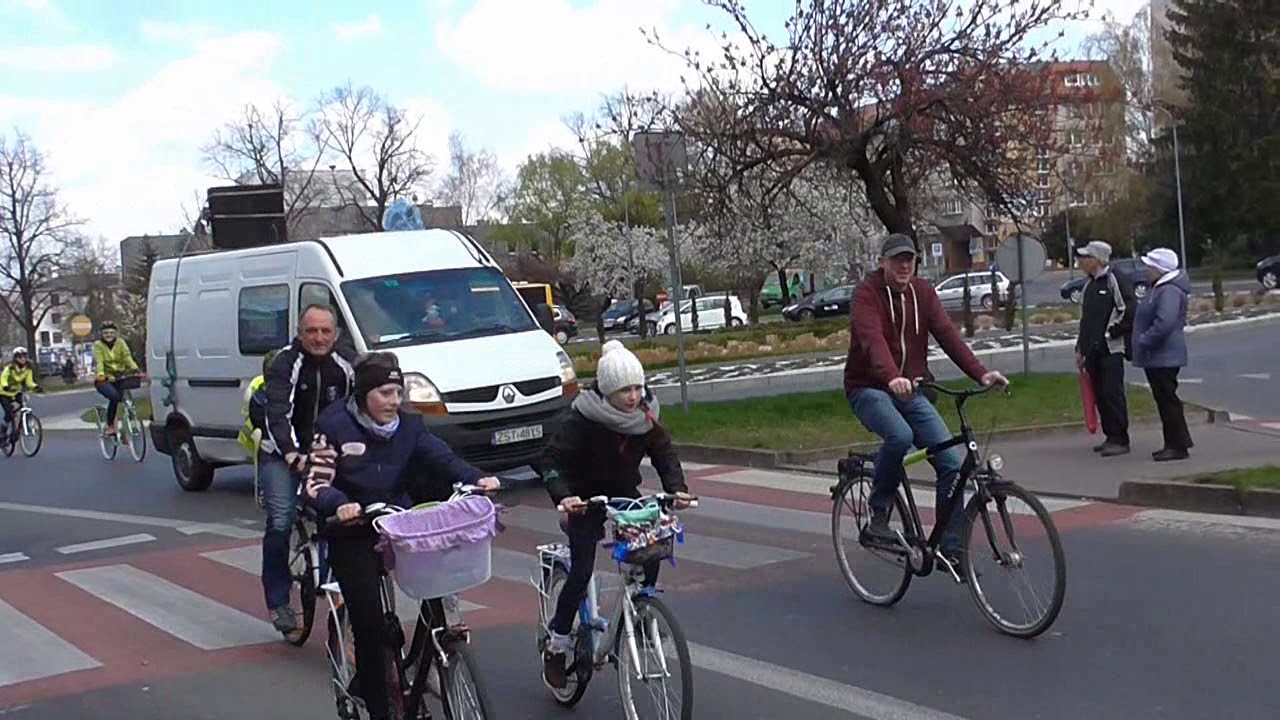 Rowerowa Masa Krytyczna w Stargardzie _ kwiecień 2019