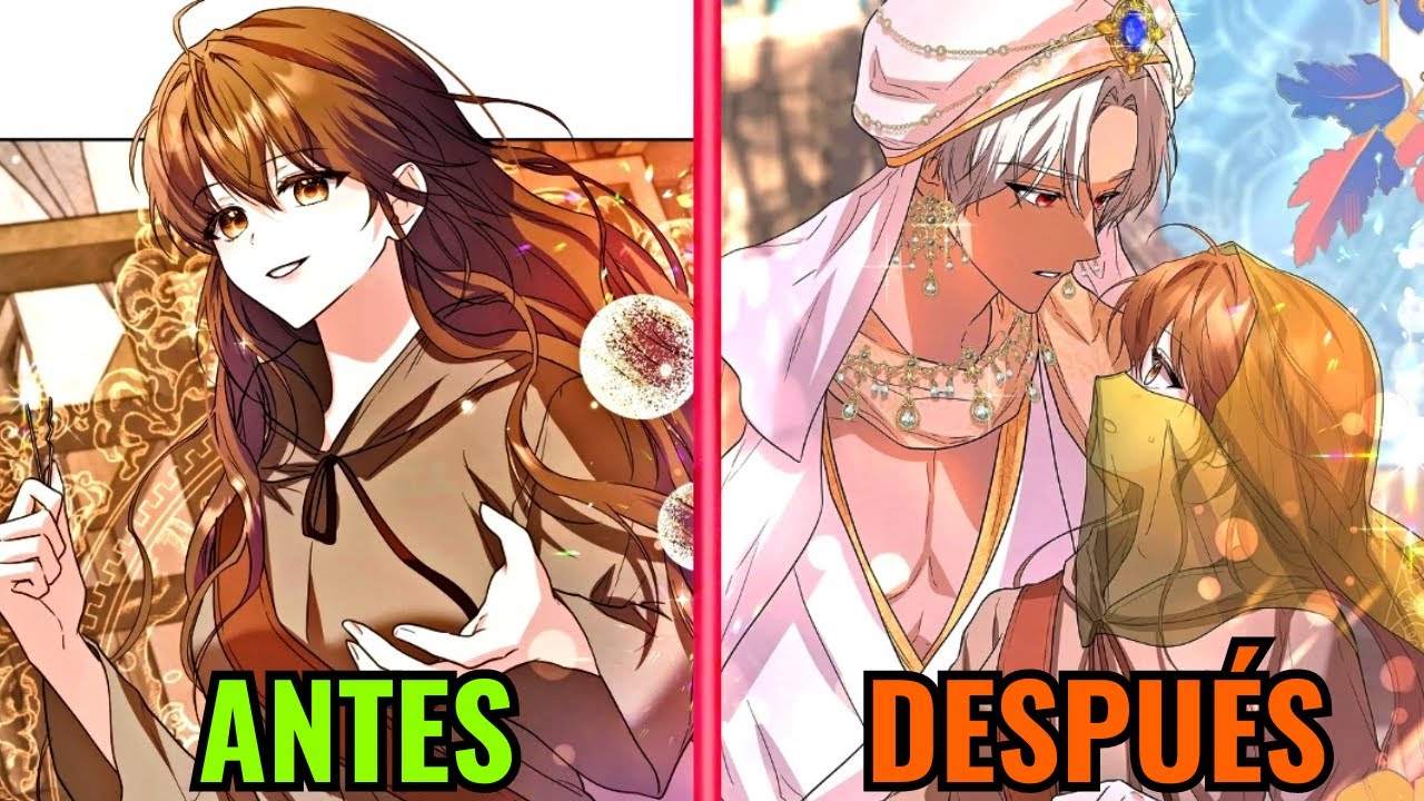 🐉QUEDÓ VARADA HASTA QUE EL REY DEL DESIERTO LA ENCONTRÓ Y LA HIZO HAREM😮😳// MANHWA RESUMIDO