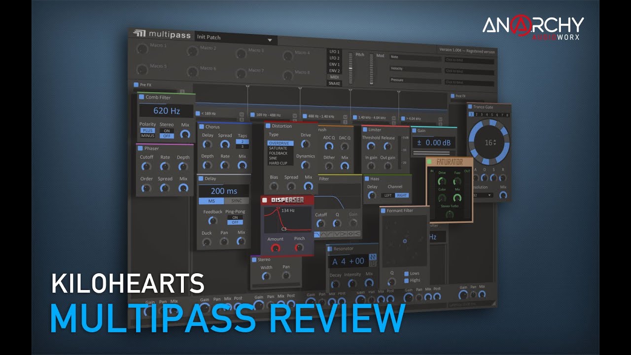 Kilohearts Multipass VST Plugin Review