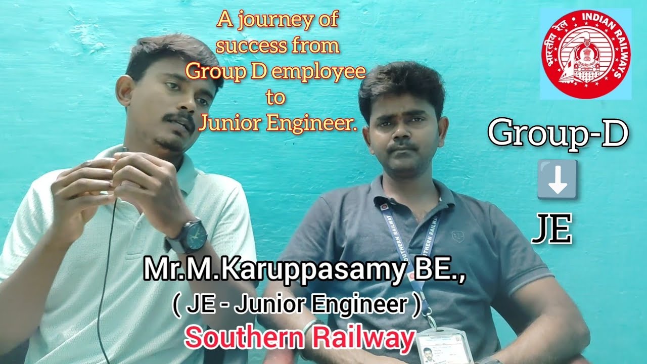 Success Story of Mr.M.Karuppasamy.BE.,| A Journey From GROUP-D to Junior Engineer 